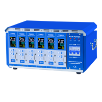 Affichage LCD 6 zones Pid Hot Runner Boîte de contrôle de température utilisant pour le moulage par injection plastique
