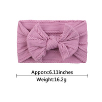 Bandeau extensible de couleur unie pour enfants, bandeau de robinet doux pour bébé, ensemble cadeau