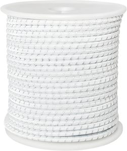 Cordon élastique réfléchissant de 2,5 mm, longueur personnalisée, corde élastique phosphorescente pour bracelets DIY, perles, artisanat, couture - Product Image 1