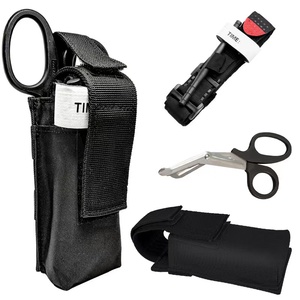 Noodsituatie Medische Tactische Tourniquet Ondersteuning Kit Mode Stijl Opbergdoos Tas Trauma Roterende Poort Gereedschap Gaas Schaar Polyester - Product Image 1