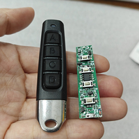 Control Remoto de 433 MHz y 4 Canales para Puerta de Garaje, Duplicador de Control Remoto, Clonador de Código, Llave de Coche