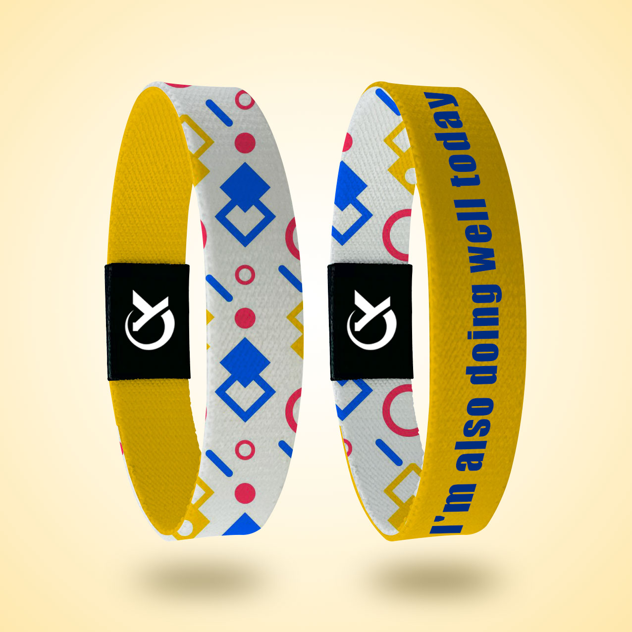 ブレスレット LABEL K BRAIDED FABRIC BRACELET Factory Custom Polyester Elastic Wristbands Bracelet With