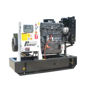 30kw 37.5kva high efficiency Open type 3 phase water cooled diesel generator prices with ats