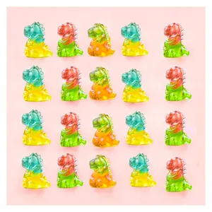 卸売4Dグミスイーツフルーツジュース菓子3Dソフトゼリーキャンディー