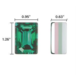 ชุดไพ่นกกระจอกอเมริกันแบบพกพาสุดหรู 160 ชิ้น พร้อมไพ่อะคริลิกและไพ่นกกระจอกอเมริกัน 4 ชั้น สีมรกต - Product Image 5