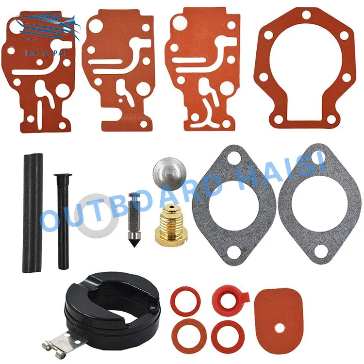 439073 431897 18-7219 Carb Carburateur De Réparation Rebuild Kit pour Johnson Evinrude 6-20hp