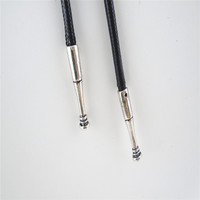 Bolo Tie Vintage pour femmes, style rétro tendance avec chaîne en corde, vente en gros de bijoux en alliage de zinc