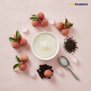 ชา Boba น้ำเชื่อมลิ้นจี่ - Product Image 4