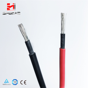 <span class=keywords><strong>Câble</strong></span> solaire photovoltaïque 6mm2 XLPE, résistant aux UV, fil d'extension pour connexion <span class=keywords><strong>de</strong></span> panneaux solaires - Product Image 1