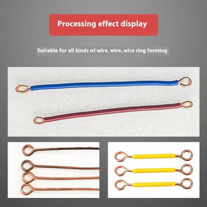 Machine à cintrer les fils de moteur, machine à cintrer les fils et câbles en acier inoxydable, machine à cintrer les fils en arc, machine à enrouler manuelle - Product Image 3