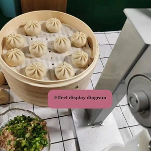 Machine à faire des boulettes vapeur en acier inoxydable manuelle, machine à former des baozi, des <span class=keywords><strong>momo</strong></span> - Product Image 6