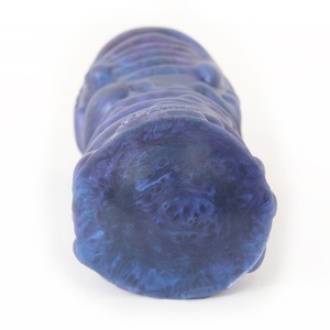 Masturbador Masculino de Silicona de Alta Calidad al por Mayor en Europa, Tamaño 8*15.5CM, Peso 540.5G, Color Azul Sueño - Product Image 5