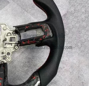 Nuevo Volante Deportivo de Fibra de Carbono Forjada y Cuero Perforado para Ford Mustang - Product Image 2