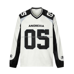 Camiseta Deportiva de Moda Neutral Vintage, Diseño Hip Hop con Empalmes, Camiseta Transpirable de Manga Corta para Hombre - Product Image 4