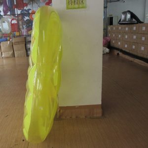 Colchón Inflable Clásico de PVC, Rectangular/Cuadrado, Transparente, Isla Flotante con Forma de Limón, Tapete Flotante para Piscina y Mar, 104 Pulgadas - Product Image 6