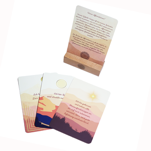 Шаблон для постов в соцсетях с аффирмациями о любви к себе, в стиле бохо, с небесными мотивами, персонализированный, из экологически чистой бумаги, с цитатами о саморазвитии - Product Image 2