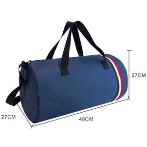 Bolsa de Viaje Deportiva de Nailon, Diseño Moderno, para Gimnasio, Yoga, con Cierre de Cremallera, Gran Capacidad, Compartimento para Zapatos, Personalizable - Product Image 2