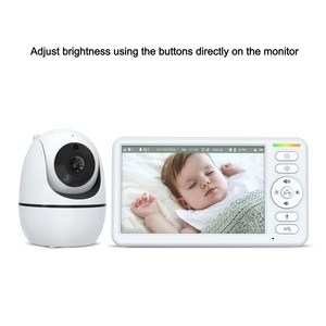 Nouvelle Tendance 2026 : <span class=keywords><strong>Babyphone</strong></span> Caméra avec Détection Sonore Mode VOX, Berceuses, Batterie 5000 mAh, Audio Bidirectionnel 300 m et Moniteur Bébé - Product Image 2