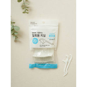 Los mejores hilos dentales de 70 unidades en bolsa Ziploc fáciles de usar y llevar - Product Image 1