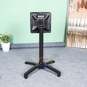 Industrial Design Metal Aluminum Folding Coffee <strong>Table</strong> <strong>Legs</strong> <strong>Foldable</strong> Outdoor Dining <strong>Table</strong> Base - Product Image 6