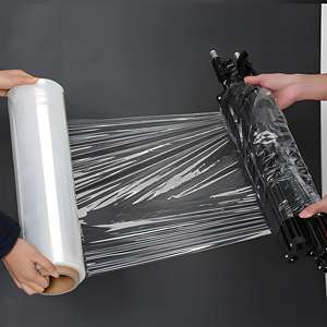 LLDPE保護フィルム透明良質パレットラップストレッチフィルム - Product Image 4