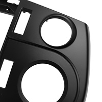 Cadre d'autoradio stéréo 9 pouces pour KIA Cerato TD, Forte TD, Naza Forte 2009-2012, kit de garniture de tableau de bord Android, façade