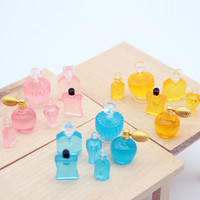 Offre Spéciale – Breloques en Résine Colorées et Réalistes, Parfum Miniature de Luxe Original, Logo Personnalisé, Jouet pour Maison de Poupée