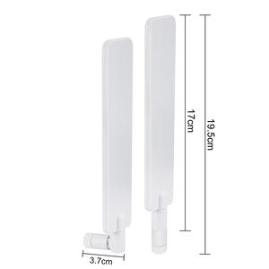 Superbat <span class=keywords><strong>2</strong></span> buah antena 4G LTE putih 8dBi SMA antena seluler pria untuk Router CPE nirkabel Hotspot Gateway Router <span class=keywords><strong>IoT</strong></span> - Product Image 6