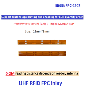 Dài phạm vi ISO18000-6C RFID <span class=keywords><strong>FPC</strong></span> Inlay UHF Tire tag chịu nhiệt độ cao cho RFID lốp Giao thông vận tải xe theo dõi - Product Image 4