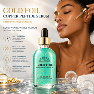 Venta al por mayor coreana Etiqueta Privada 24K oro suero Facial reparación tratamiento del acné calmante cuidado de la piel sensible suero de esencia Facial - Product Image 5