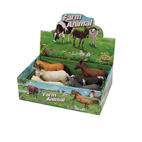 Jouets figurines d'animaux réalistes, haute qualité, pour animaux de ferme, économique