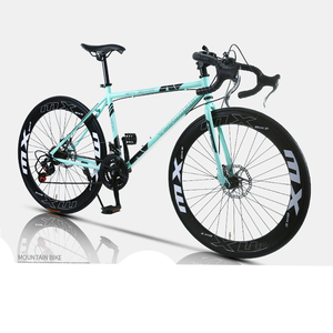 Vélo de route en acier à 24 vitesses OEM pour hommes - Vélo de course de haute qualité avec frein à disque et roues en alliage d'aluminium - Product Image 2