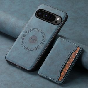 Funda Magnética con Carga Inalámbrica para Teléfono, de Cuero PU, con 3 Ranuras para Tarjetas, Soporte y Cubierta Protectora para Google Pixel <span class=keywords><strong>9</strong></span> 8 7 6 Series <span class=keywords><strong>Pro</strong></span> - Product Image 1