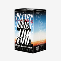 Коллекционная фигурка POPMART MEGA SPACE MOLLY 400% «Планета Меркурий», аниме, ПВХ, в закрытой коробке, для декора дома, подарок
