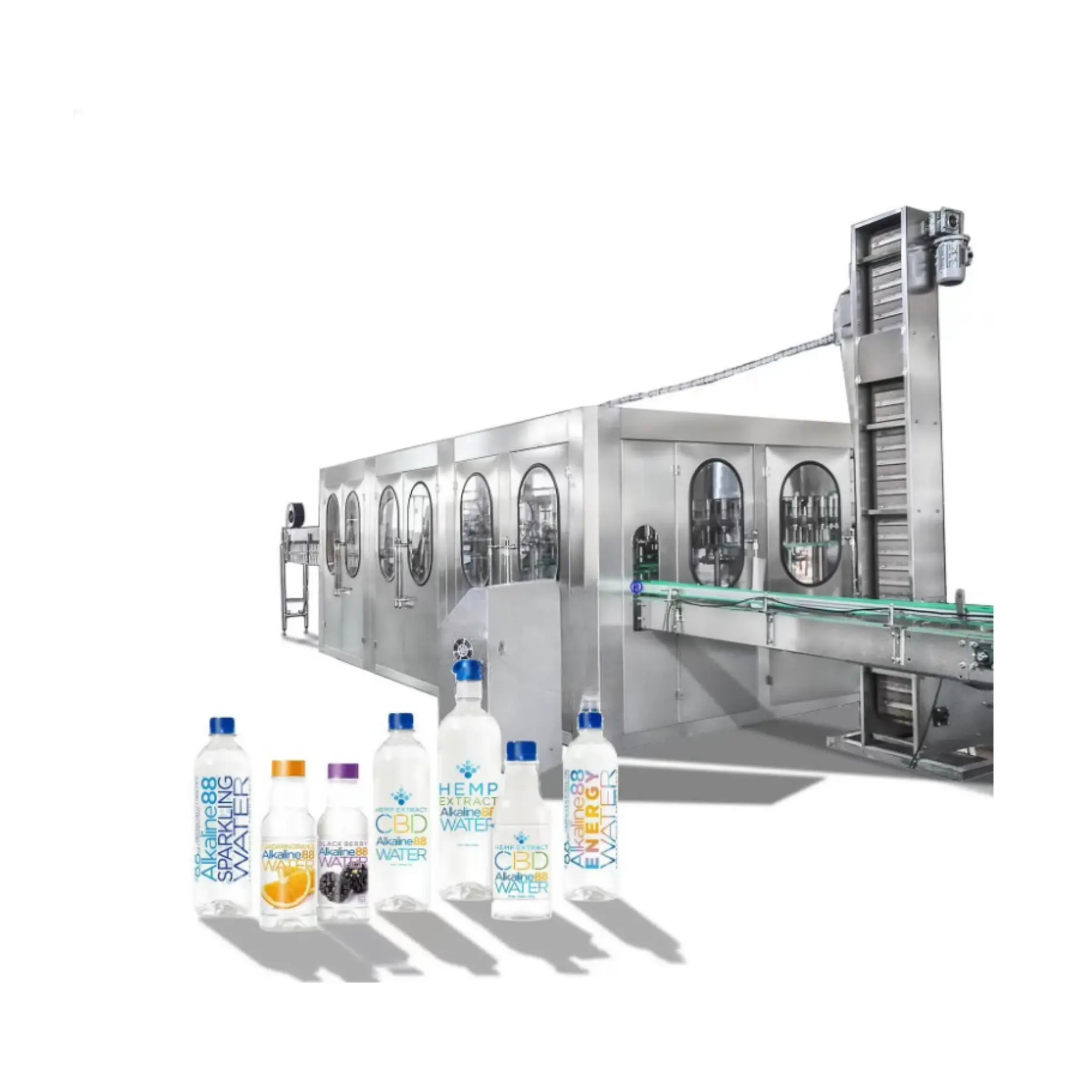 Fully automatic mineral water bottle filling machine