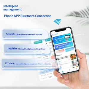 Medidor de Glucosa en Sangre <span class=keywords><strong>No</strong></span> <span class=keywords><strong>Invasivo</strong></span> NIGA03, Sin Necesidad de Perforar la Piel, Mide el Oxígeno en Sangre, Frecuencia Cardíaca, Prueba en Casa - Product Image 2