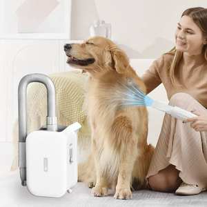 Sèche-<span class=keywords><strong>cheveux</strong></span> professionnel pour chien à faible bruit 4 buses sans brosse toilettage pour animaux de compagnie soins confortables pour le confort canin - Product Image 1