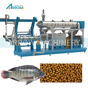 Ligne de production d'extrusion d'aliments flottants à haute efficacité et durable, une solution d'automatisation tout-en-un - Product Image 2