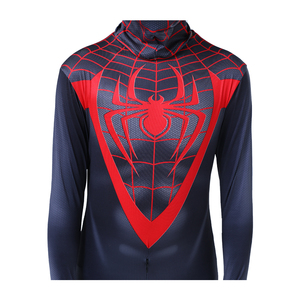 Combinaison Spiderman noire pour adulte à prix avantageux, costume de cosplay pour la télévision et le cinéma, combinaison pour fête d'<span class=keywords><strong>Halloween</strong></span>, costumes Spiderman - Product Image 4