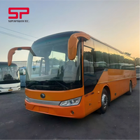 Autocar de tourisme urbain de luxe d'occasion Yu Tong 6115, moteur Yuchai, 47 sièges, configuration business, 90% neuf, à vendre à prix réduit