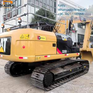 Excavatrice sur chenilles Caterpillar d'occasion 320D 320D2 320D2L 20 tonnes, pelle hydraulique avec moteur, prix avantageux - Product Image 1