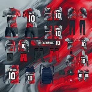 Conjuntos <span class=keywords><strong>de</strong></span> Camisetas <span class=keywords><strong>de</strong></span> Fútbol Personalizadas, Sublimación, Maillot <span class=keywords><strong>de</strong></span> Foot, Diseño Actualizado, Uniforme <span class=keywords><strong>de</strong></span> Fútbol, Secado Rápido, Ropa <span class=keywords><strong>de</strong></span> Fútbol - Product Image 3