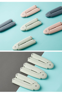 Hàng Mới Móc Áo Nhựa Đa Chức Năng Móc Quần Áo Gấp Móc Áo Có Thể Điều Chỉnh - Product Image 3