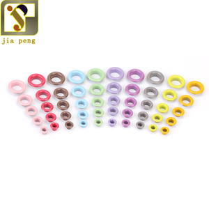 Œillets <span class=keywords><strong>de</strong></span> peinture à pâtisserie colorés, 4-10mm, boucle, chaussures à rivets creuses, lacets en cuir, anneau rond en tissu, Air - Product Image 4
