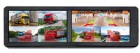 Système de surveillance 8 canaux avec écran 15 pouces BSD pour bus, camion, camping-car, enregistrement vidéo DVR 1080P, marche arrière, 4 ou 6 caméras en option