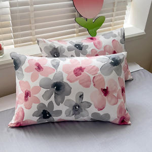 Ensemble de literie à imprimé floral personnalisé <span class=keywords><strong>en</strong></span> gros avec taie d'oreiller parure de lit <span class=keywords><strong>en</strong></span> microfibre de polyester luxe <span class=keywords><strong>en</strong></span> vente - Product Image 6