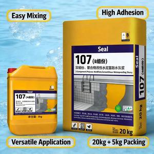 <span class=keywords><strong>Mortier</strong></span> d'étanchéité bicomposant Sikaatop Seal 107 à base de ciment polymère modifié pour piscines, sous-sols et garages souterrains (vente en gros) - Product Image 3