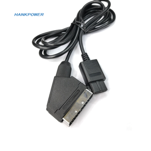 RGB Scart Cabo de Vídeo AV Cabo Lead Gaming 1.8m RGB Cabo De Vídeo Para PAL Super Para Nintendo N64 NGC SNES - Product Image 3