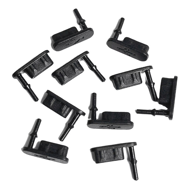 Custom Silicone Type-C Dust Plug, USB Rubber Dust Cover for Smartphone Charging Interface Protection