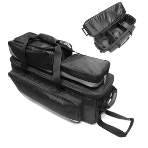 Vente en gros de haute qualité OEM chariot à roulettes personnalisé 3 4 quatre rouleaux boules de <span class=keywords><strong>bowling</strong></span> sac fourre-tout - Product Image 1